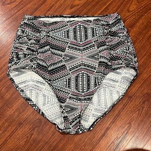 High waisted suit bottoms